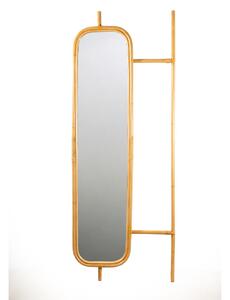 Mirror with Mounting Bracket Romimex Natural Rattan 4 x 170 x 70 cm