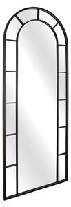 Wall mirror Romimex Black Metal 70 x 180 x 3 cm Bow