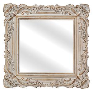 Wall mirror Romimex Natural Resin 31 x 31 x 2 cm