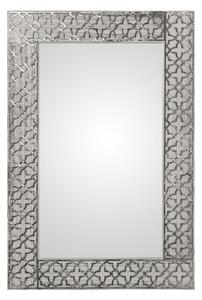 Wall mirror Alexandra House Living Silver Wood Rectangular 3 x 55 x 84 cm