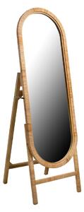 Free standing mirror Romimex Natural 47 x 151 x 48 cm