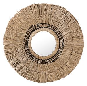 Wall mirror Alexandra House Living Seagrass 6 x 57 x 59 cm Circular