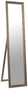 Free standing mirror Alexandra House Living Champagne 6 x 38 x 157 cm Rectangular