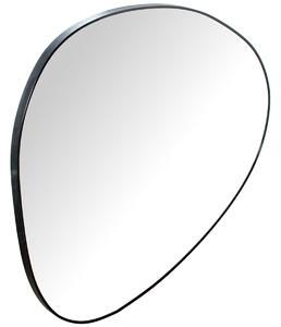 Wall mirror Alexandra House Living Black Wood Abstract 75 x 1,7 x 64 cm