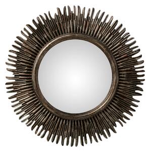 Wall mirror Alexandra House Living Dark grey Plastic 5 x 54 x 59 cm Circular