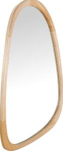 Wall mirror Alexandra House Living Natural Wood Abstract 60 x 2,5 x 90 cm