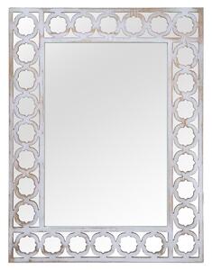 Wall mirror Alexandra House Living Golden Wood Rectangular 8 x 57 x 74 cm