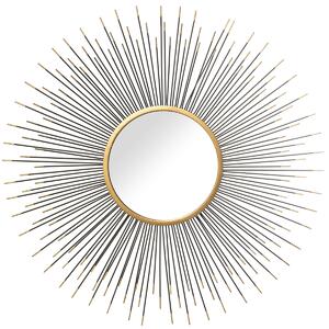 Wall mirror Alexandra House Living Metal 9 x 77 x 78 cm Circular