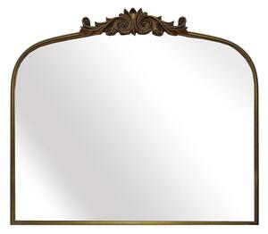 Wall mirror Romimex Golden Metal 87 x 100 x 2 cm