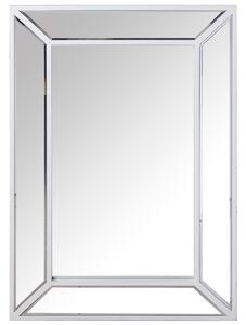 Wall mirror Alexandra House Living White Wood Rectangular 7 x 57 x 84 cm