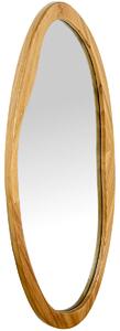 Wall mirror Alexandra House Living Natural Wood Abstract 45 x 2,5 x 90 cm