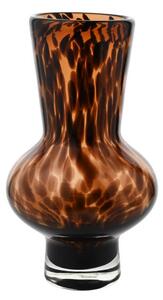 Hestia Tortoise Shell Glass Vase