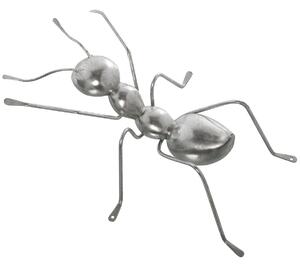 Decorative Figure Alexandra House Living Plastic Silver Ant 22 x 29 x 10 cm