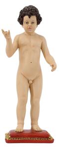 Decorative Figure Romimex Natural Resin Children 15 x 40 x 12 cm