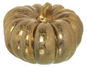 Decorative Figure Alexandra House Living Golden Ceramic Pumpkin 23 x 23 x 16 cm