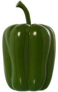 Decorative Figure Alexandra House Living Green Ceramic Pepper 24 x 23 x 40 cm