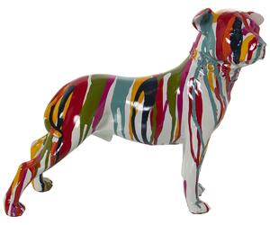 Decorative Figure Alexandra House Living Multicolour Plastic Dog Paint 13 x 29 x 26 cm