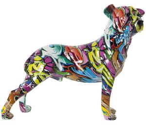 Decorative Figure Alexandra House Living Multicolour Plastic Dog 13 x 29 x 26 cm