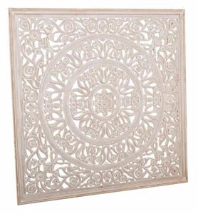 Wall Decoration Alexandra House Living White MDF Wood 4 x 120 x 120 cm