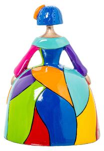 Decorative Figure Alexandra House Living Multicolour Plastic Dress 15 x 13 x 20 cm