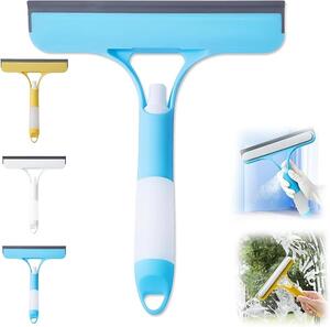 Showery® AquaClean 3-in-1 Shower Screen Squeegee, Blue