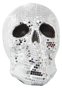 Decorative Figure Alexandra House Living Plastic Skull 19 x 27 x 21 cm Mirrors