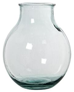 Vase made from recycled glass Alexandra House Living Transparent Crystal 27 x 27 x 32 cm