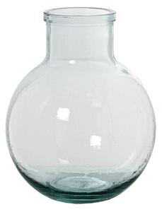 Vase made from recycled glass Alexandra House Living Transparent Crystal 23 x 22 x 31 cm