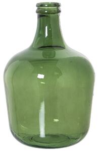 Vase made from recycled glass Alexandra House Living Green Crystal 25 x 25 x 38 cm