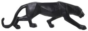 Decorative Figure Alexandra House Living Black Plastic Panther 10 x 16 x 44 cm