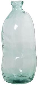 Vase made from recycled glass Alexandra House Living Transparent Crystal 31 x 30 x 70 cm