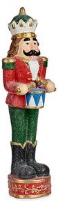 Decorative Figure Red Polyresin Nutcracker 15 x 65,5 x 20 cm