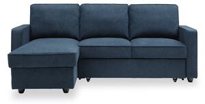 Soldier Grey 3 Seater Corner Sofa Bed Chaise Couch | Roseland