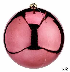 Christmas Bauble Pink Plastic 20 x 31 x 20 cm (12 Units)