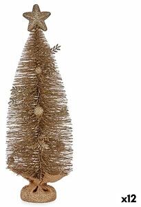 Christmas Tree champagne 23 x 14,5 x 46 cm (12 Units)