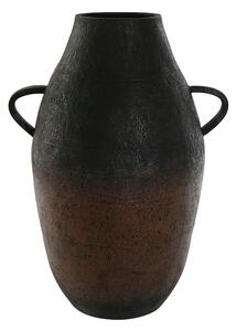 Vase Home ESPRIT Brown Black Metal Vintage 38 x 29 x 51 cm