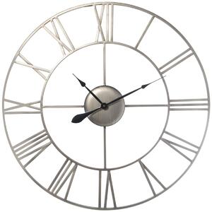 Wall Clock Alexandra House Living Silver Metal 90 x 4 x 90 cm