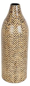 Vase Romimex Brown Black Bamboo 20 x 57 x 20 cm