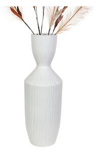 Vase Romimex White Ceramic 18 x 49 x 18 cm