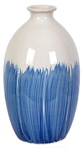 Vase Romimex Blue White Ceramic 18 x 31 x 18 cm