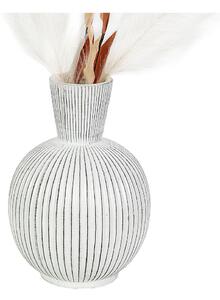 Vase Romimex Beige Ceramic Spherical 18 x 26 x 18 cm