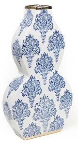 Vase Romimex Blue White Blue/White Porcelain 20 x 38 x 8 cm