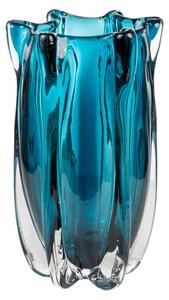 Vase Romimex Blue Glass 17 x 30 x 17 cm