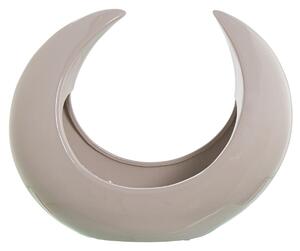 Centerpiece Alexandra House Living Grey Ceramic Moon 20 x 27 x 29 cm