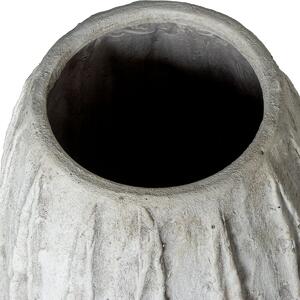 Vase Alexandra House Living Grey Ceramic 28 x 70 cm