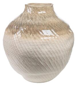 Vase Romimex Beige Porcelain 36 x 39 x 37 cm