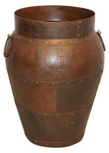 Vase Romimex Brown Metal 45 x 57 x 45 cm