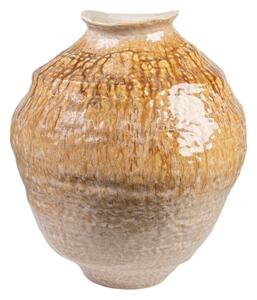 Vase Romimex Beige Mustard Porcelain 37 x 46 x 40 cm