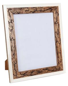 Photo frame Romimex Brown Wood Resin 20 x 25 x 1 cm