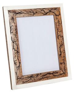 Photo frame Romimex Brown Wood Resin 15 x 20 x 2 cm